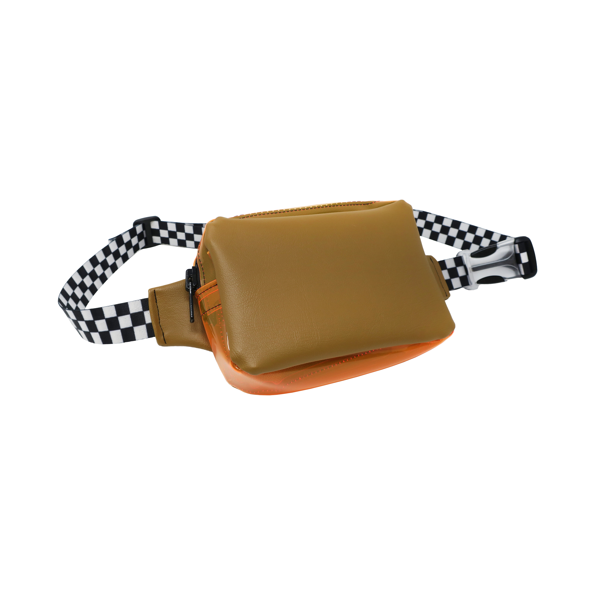 Brown Orange Fanny Pack