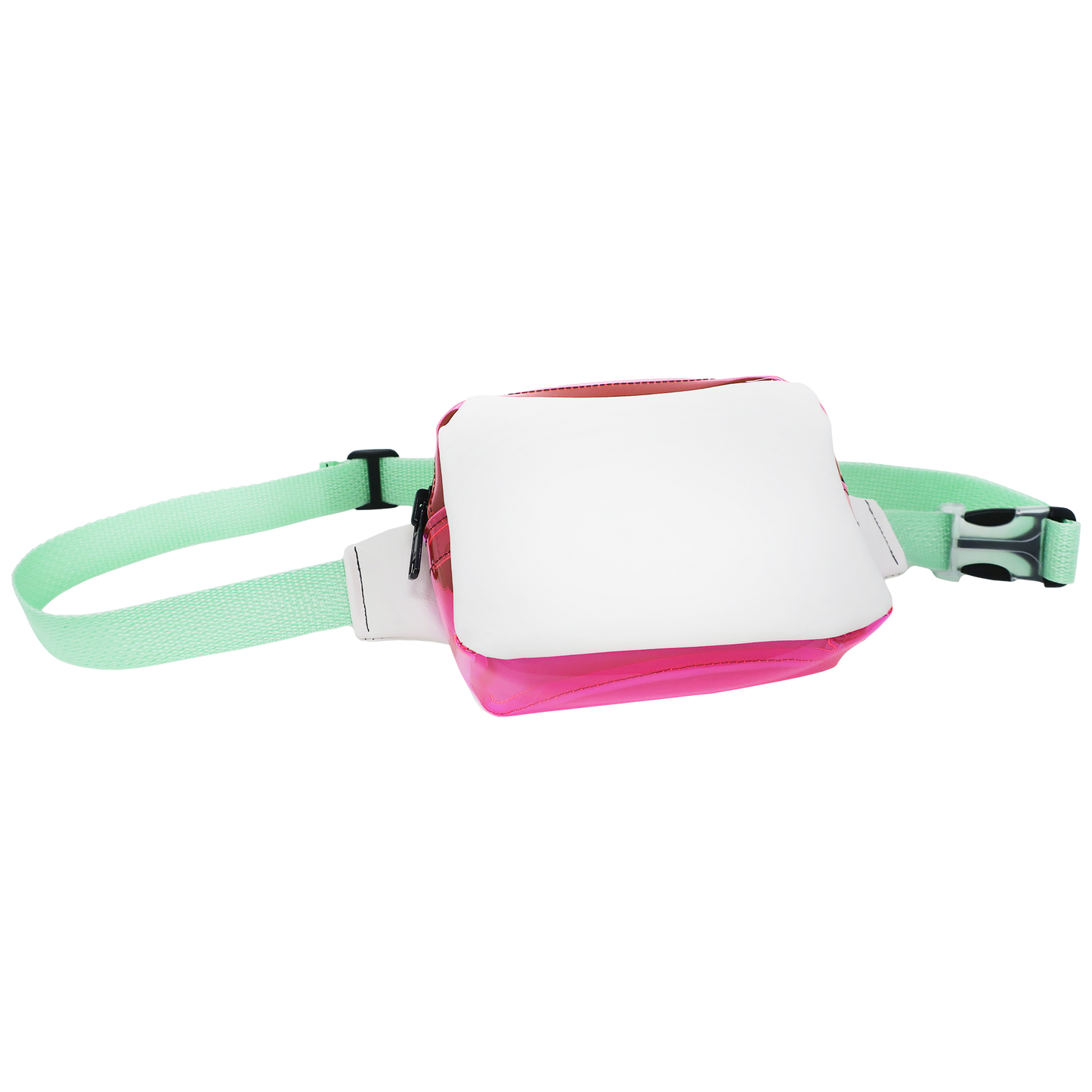 White + Pink Fanny Pack