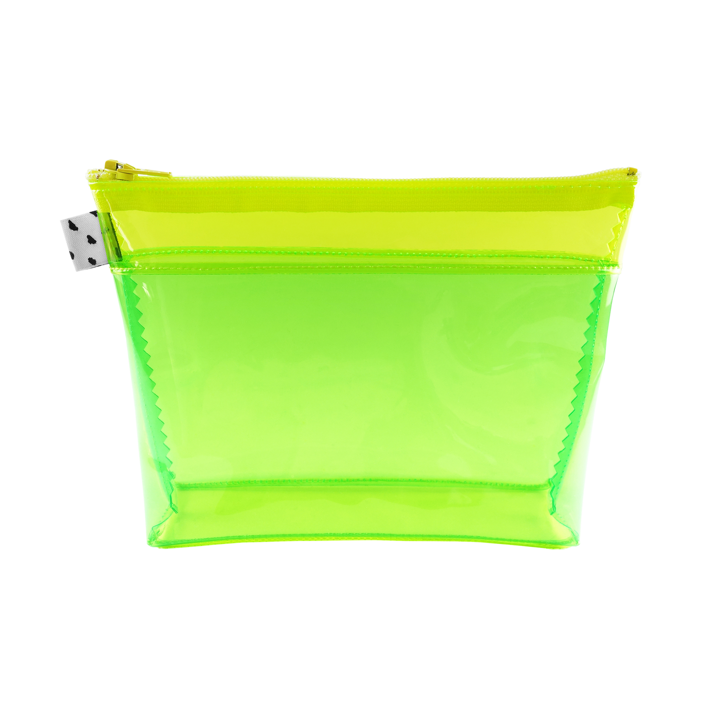 Yellow + Green Jelly Cosmetic Bag