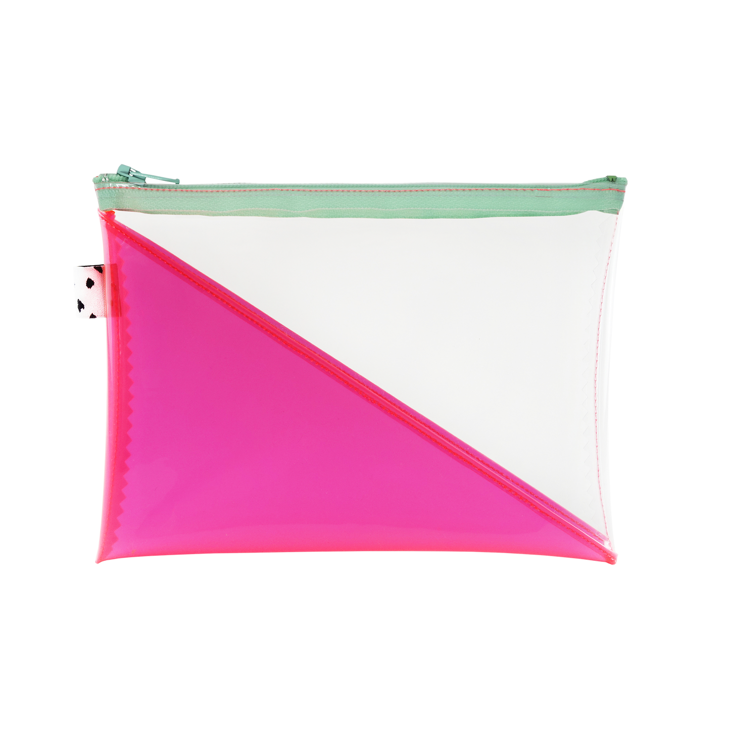 Pink + Clear Jelly Pouch