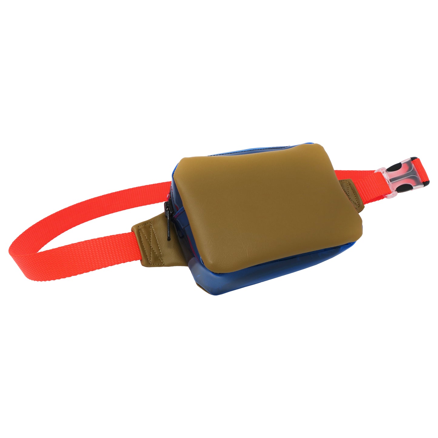 Brown + Blue Fanny Pack