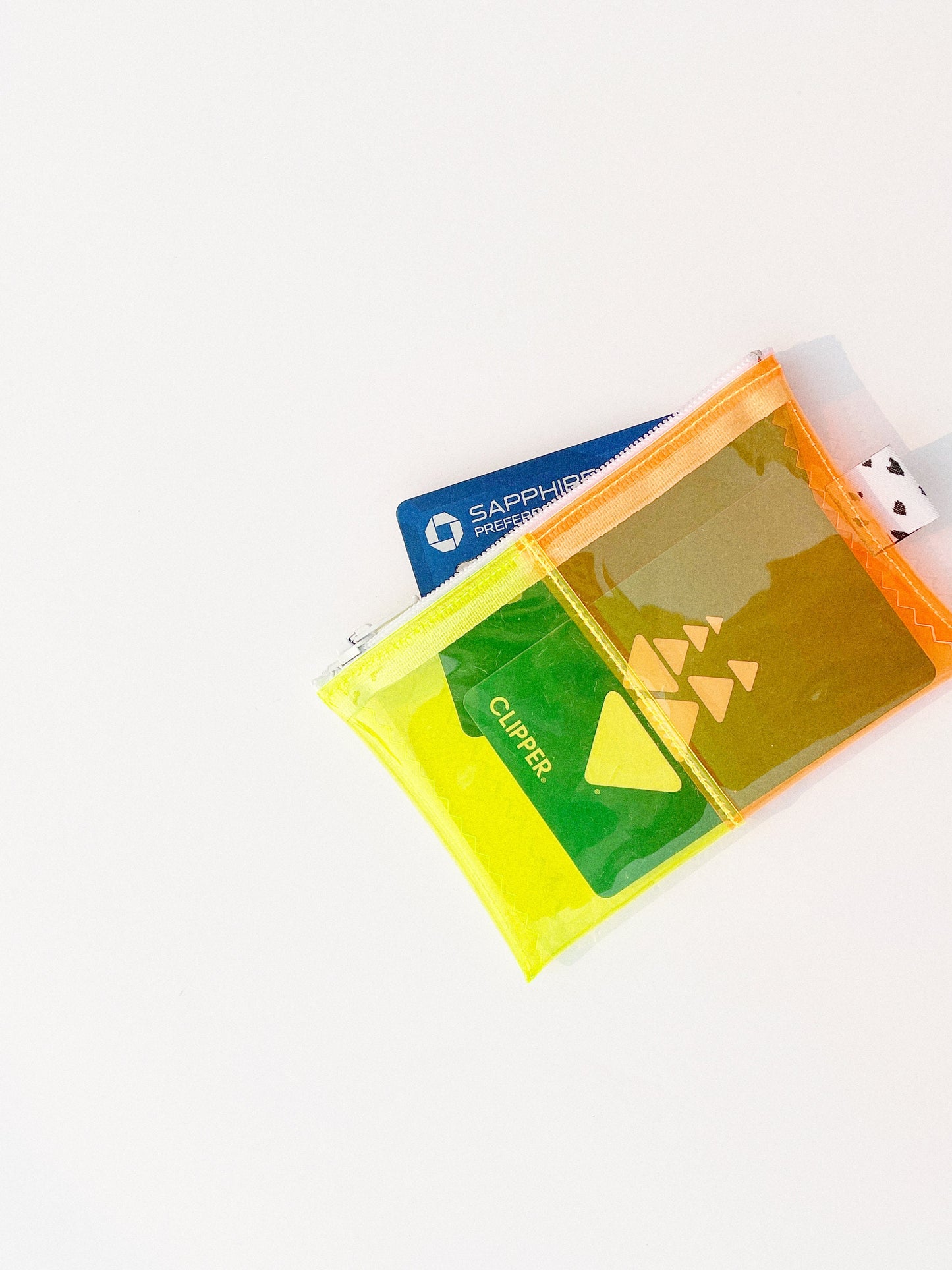 Orange + Yellow Jelly Wallet