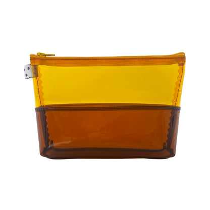 Amber + Brown Jelly Cosmetic Bag