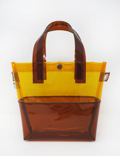 Amber + Brown Handle Bag