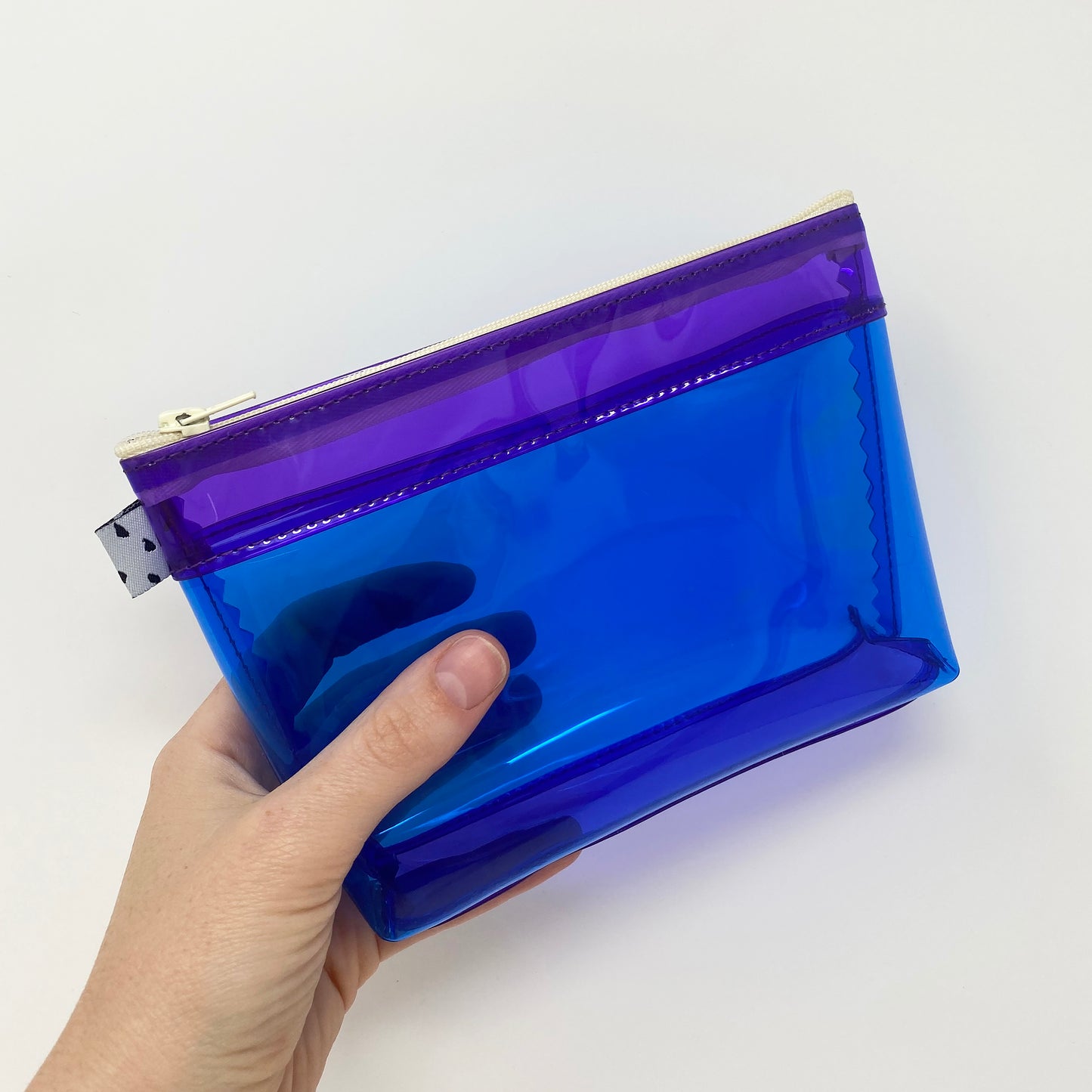 Purple + Blue Jelly Cosmetic Bag