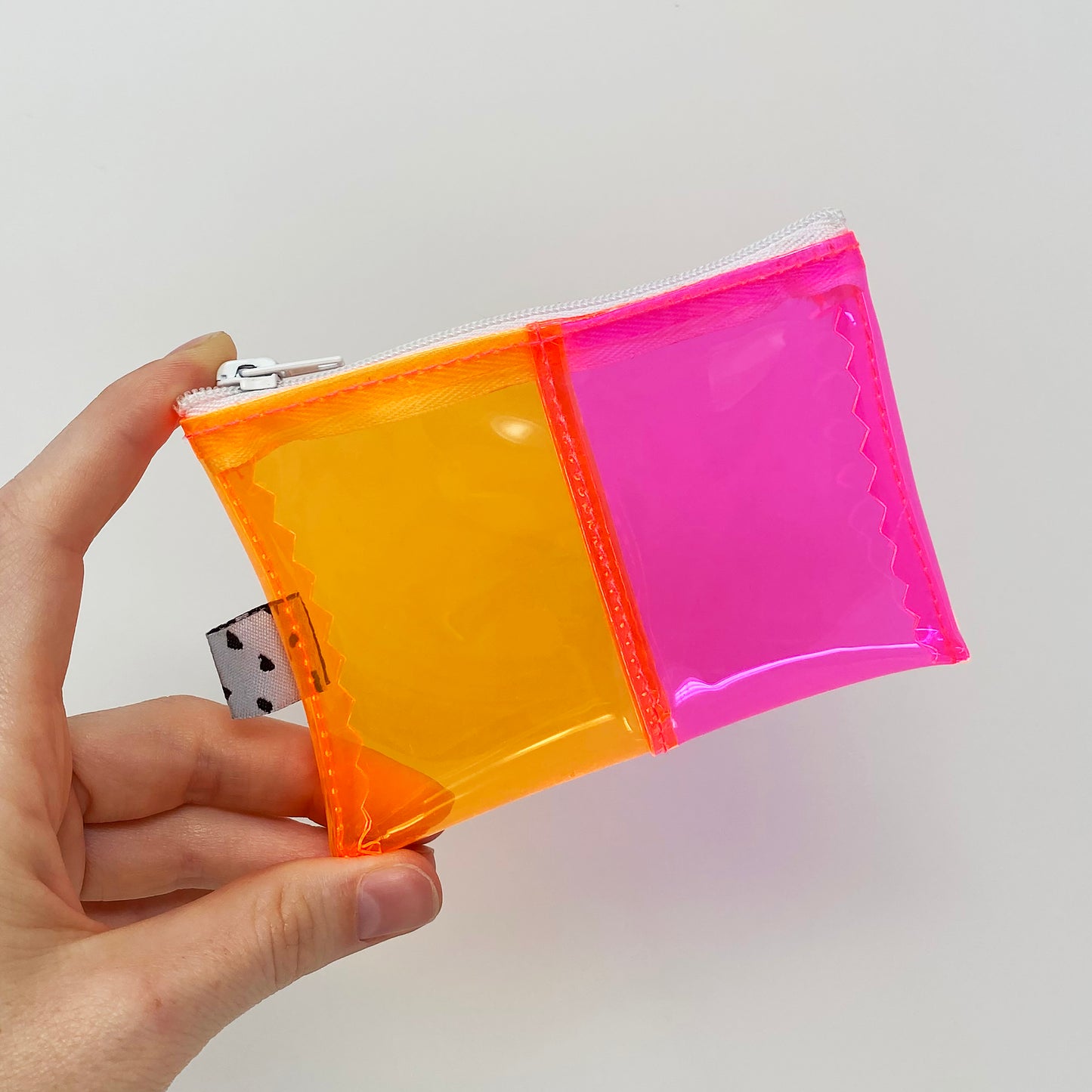 Orange + Pink Jelly Wallet