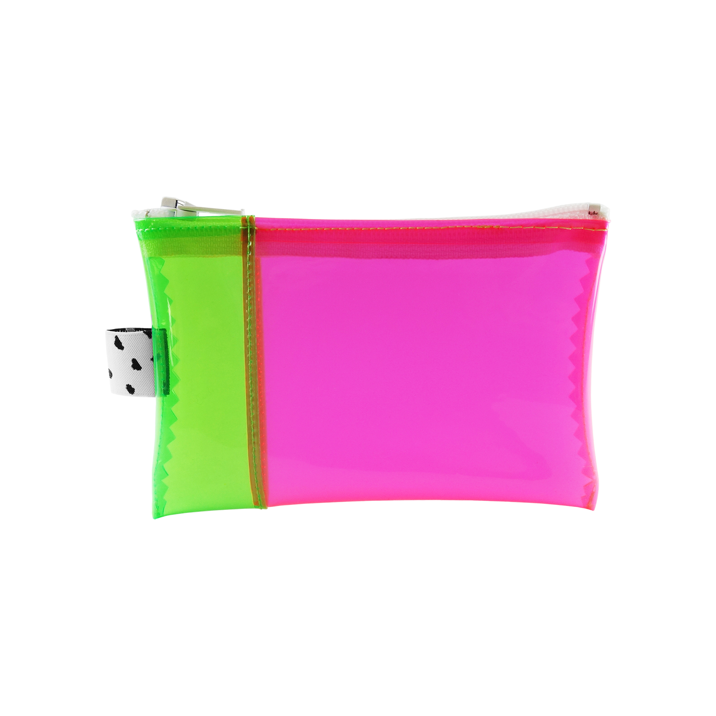 Green + Pink Jelly Wallet