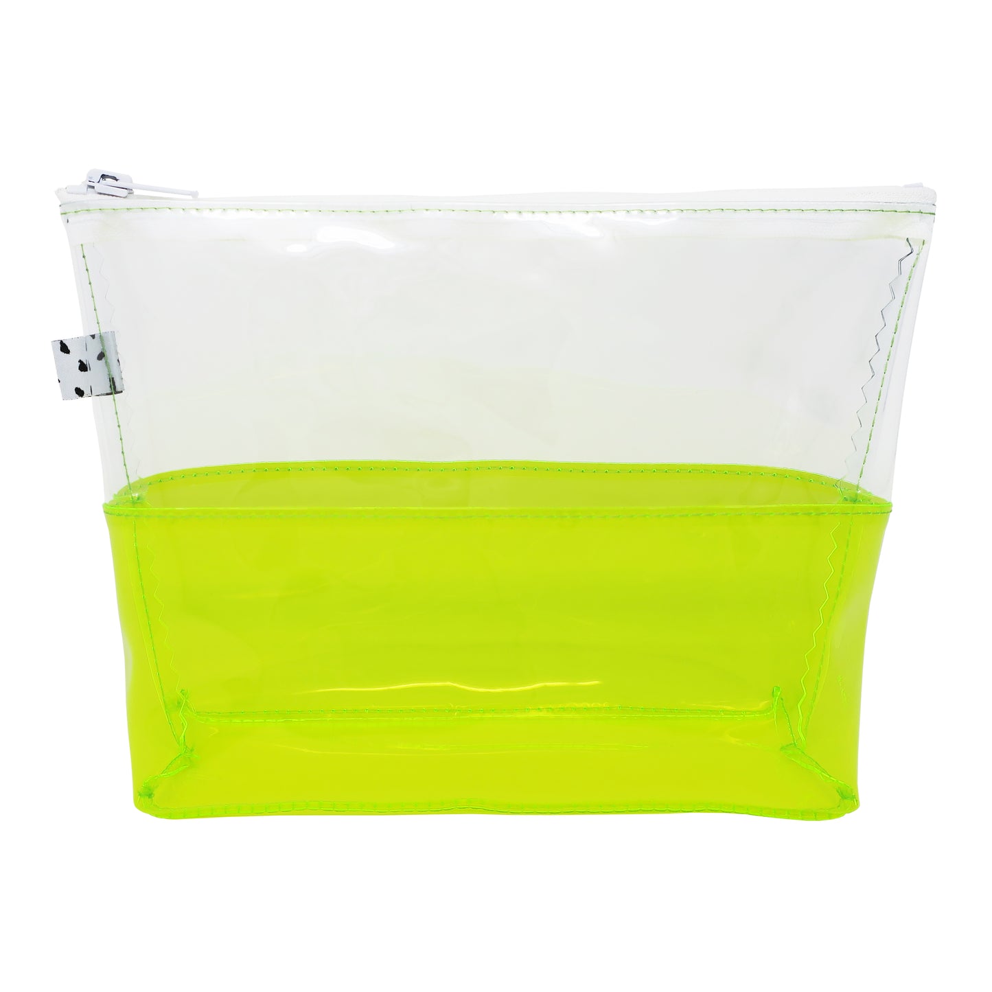 Clear + Yellow Jelly Toiletry Bag