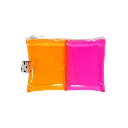 Orange + Pink Jelly Wallet