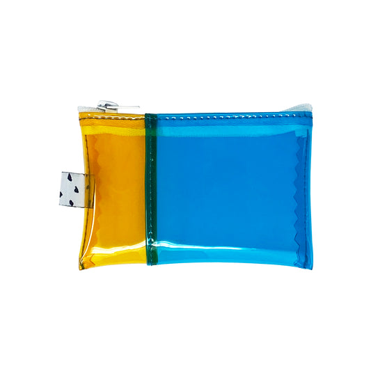 Amber + Turquoise Jelly Wallet