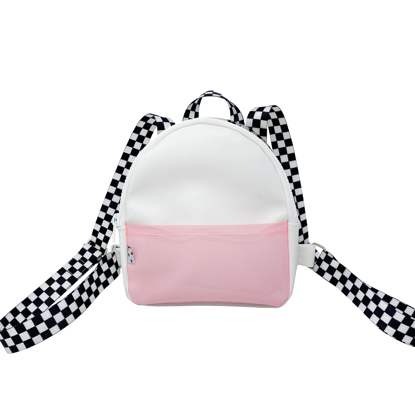 White + Light Pink + Smoke Mini Backpack