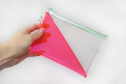 Pink + Clear Jelly Pouch